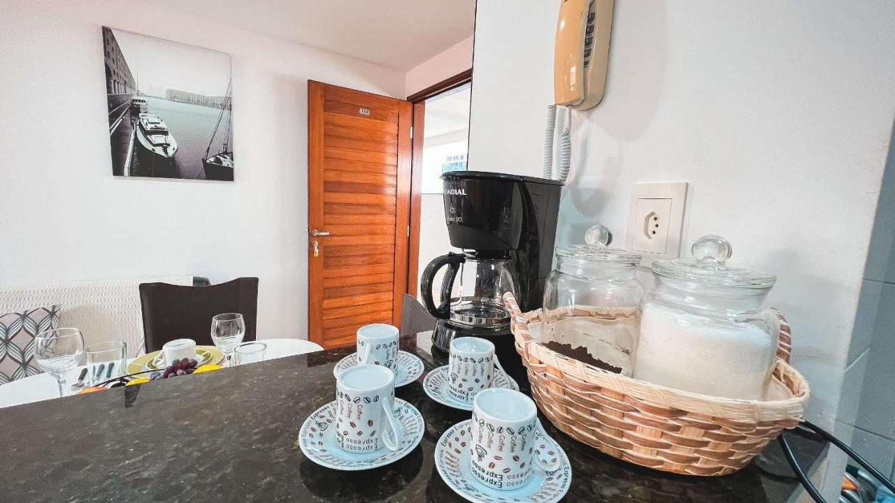 Apto Veleiros Cabo Branco Beira-Mar Pet Friendly Genius Flats Apartment Joao Pessoa Bagian luar foto